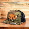 Flat Bill Antlers Hat
