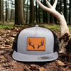 Flat Bill Antlers Hat