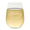 Stemless Wine Glass 1