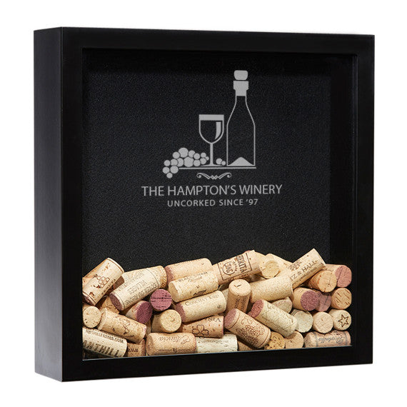 Wine Cork Shadow Box 2