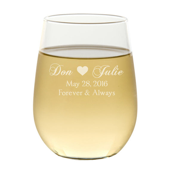 Stemless Wine Glass 2