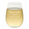 Stemless Wine Glass 1