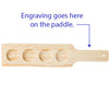 beer flight paddle, engraved beer flight paddle, beer flight set with glasses
