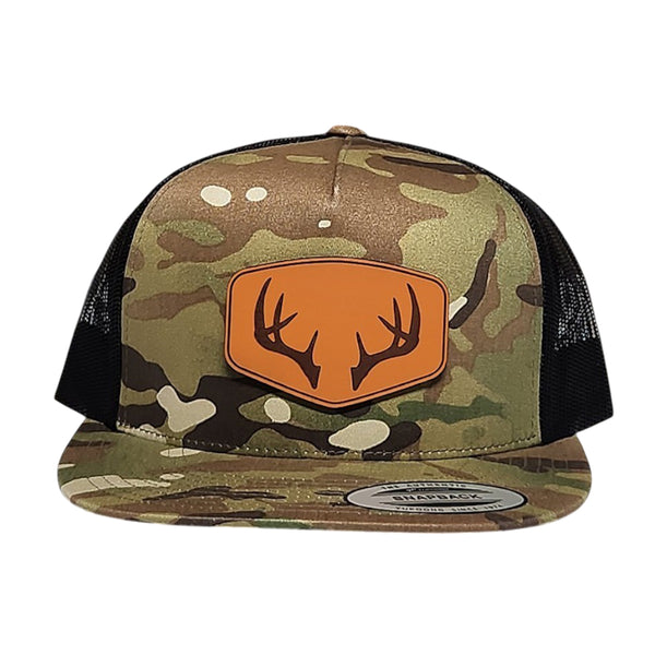 Flat Bill Antlers Hat