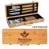 personalized bbq set, bbq set with tools, grilling set