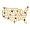 USA Beer Cap Map