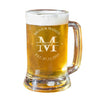 Monogram Beer Mug, Personalized Beer Mug, Wedding Gift Mug, Beer Mug